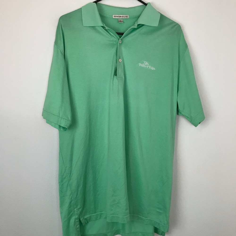 Peter Millar Green Waters Edge Polo
